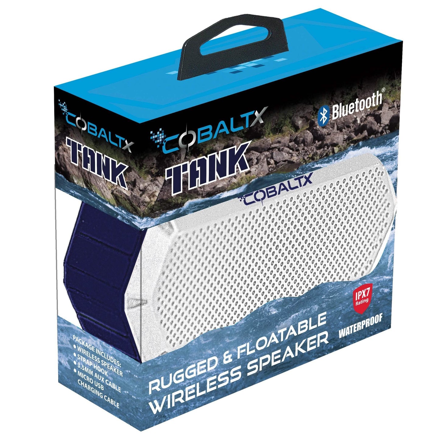 Tank Ipx7 Waterproof Rugged 10w Bluetooth Speaker - Assorted Styles DailySale