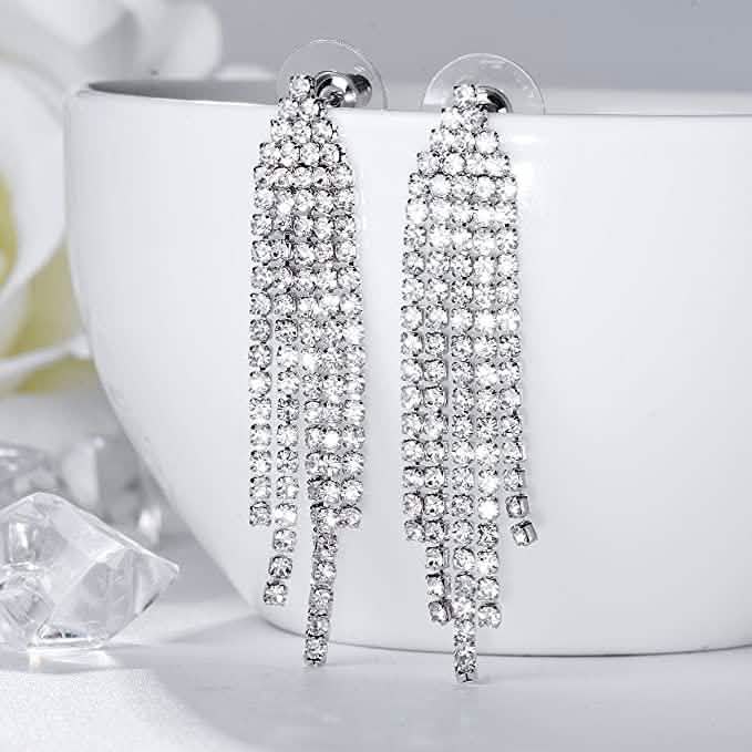 Tassel Linear Drop Earrings DailySale