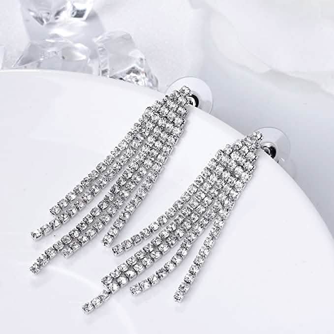 Tassel Linear Drop Earrings DailySale