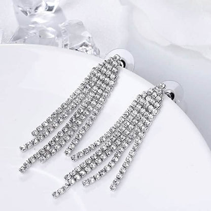Tassel Linear Drop Earrings DailySale
