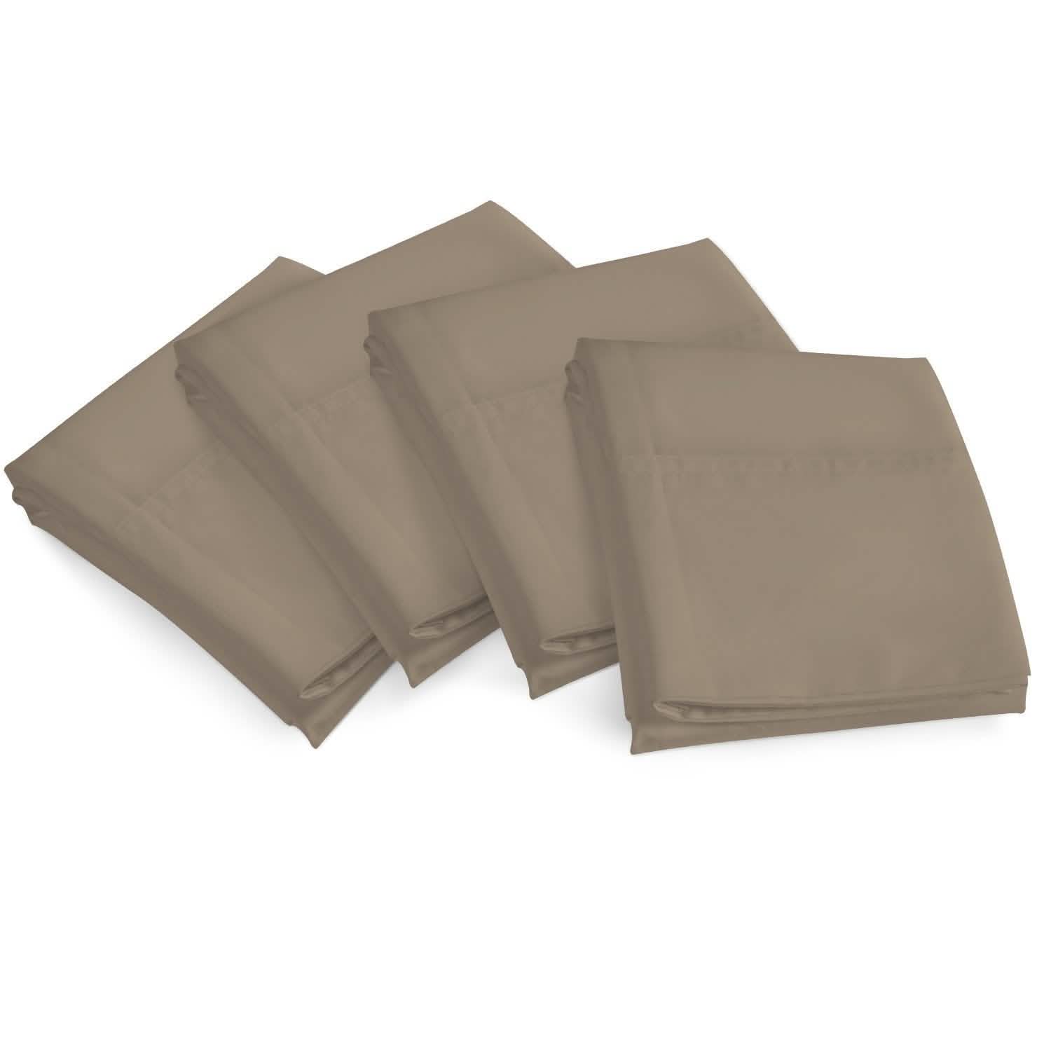 4-Piece Set: Bamboo Premium Ultra Soft Pillow Case - Assorted Sizes DailySale