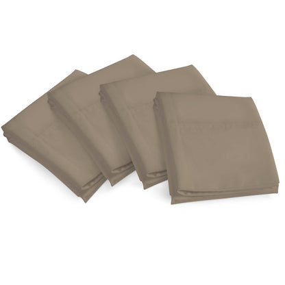 4-Piece Set: Bamboo Premium Ultra Soft Pillow Case - Assorted Sizes DailySale