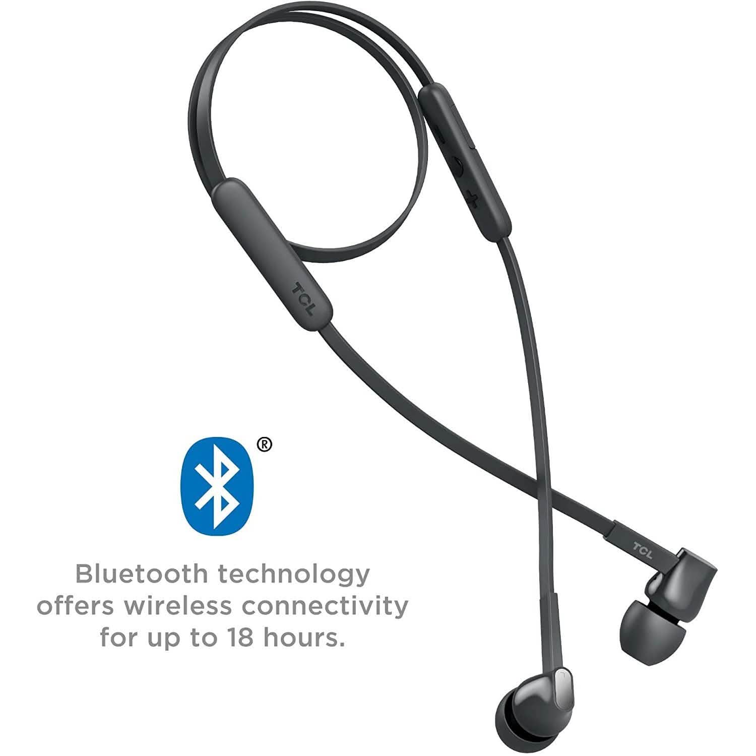 TCL MTRO100BT Wireless in-Ear Earbuds Noise Isolating Bluetooth Headphones (Refurbished) DailySale