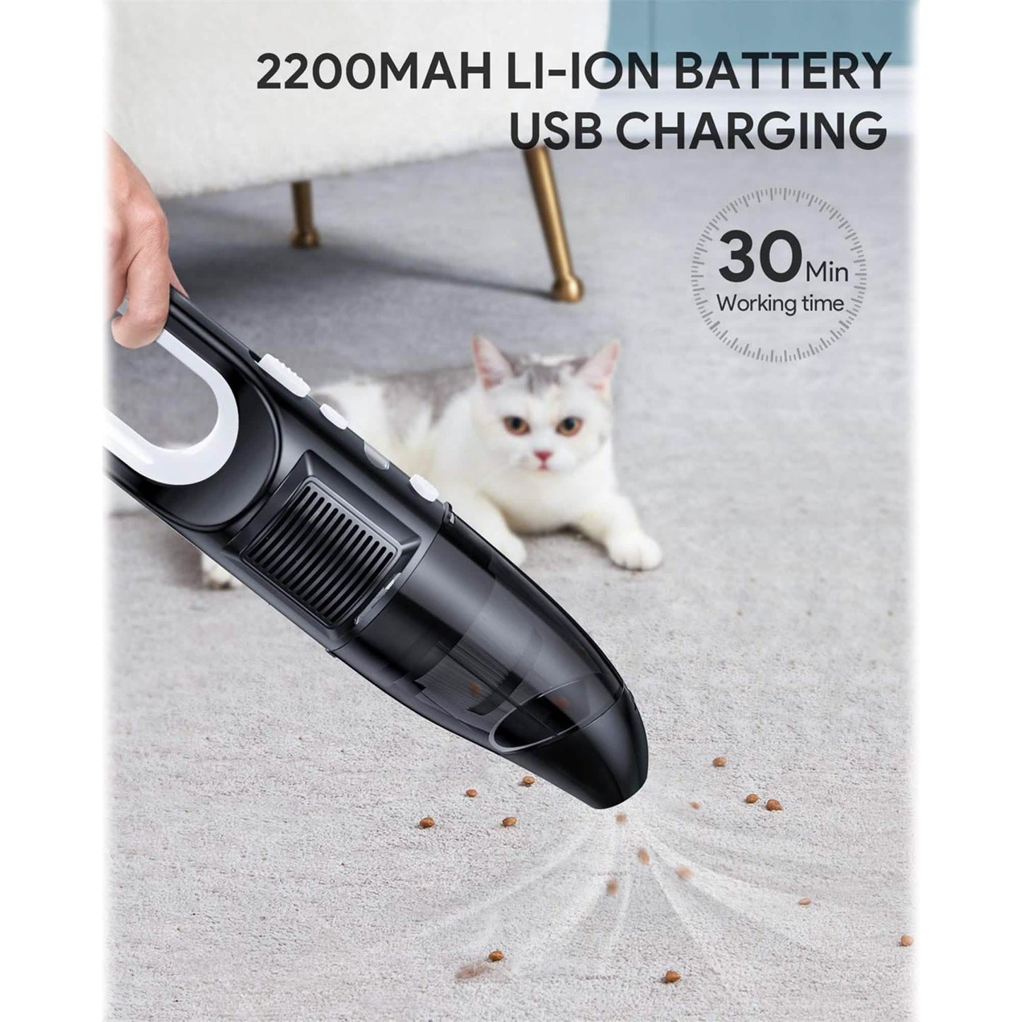 Techvilla Handheld Vacuum Cleaner DailySale