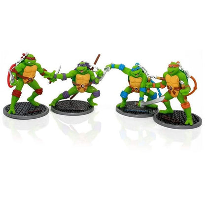 Teenage Mutant Ninja Turtles Action Figures 3-Inch Set of 4 DailySale