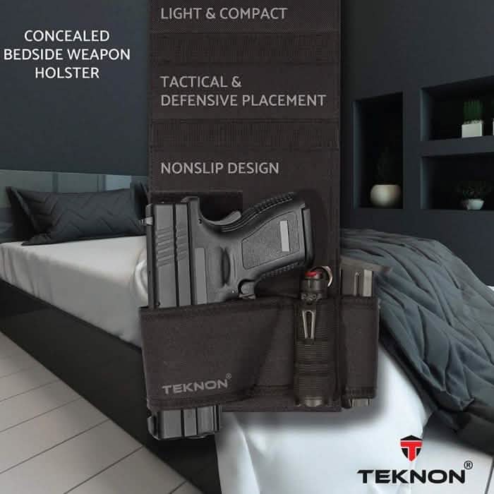 Teknon Bedside Gun Holster DailySale