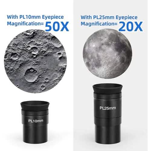 Telescope for Beginner 114mm Aperture 500mm AZ Mount Astronomical Reflector DailySale