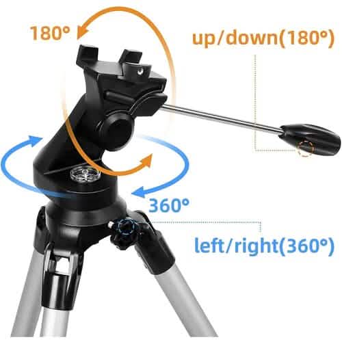 Telescope for Beginner 114mm Aperture 500mm AZ Mount Astronomical Reflector DailySale