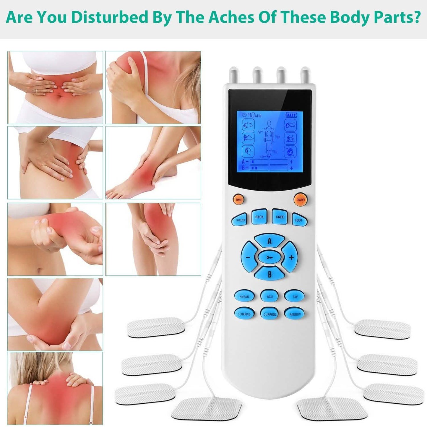 Tens Unit Machine Impulse Massager DailySale
