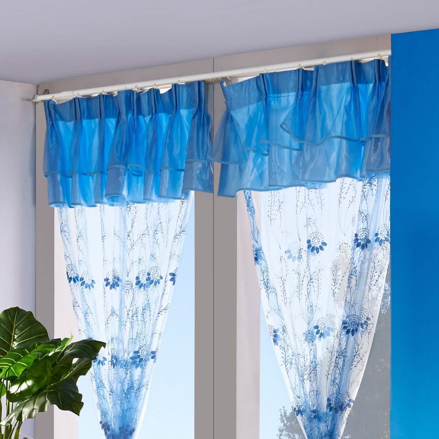 Tension Curtain Rod Spring Load Adjustable Curtain Pole DailySale