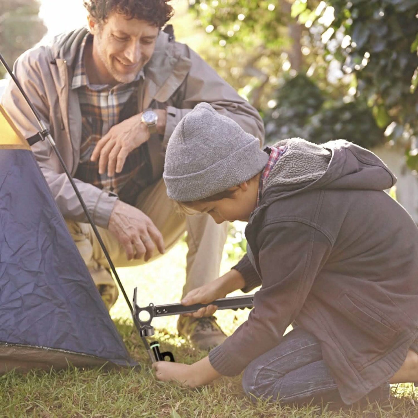 Tent Stakes Camping Hammer Set DailySale