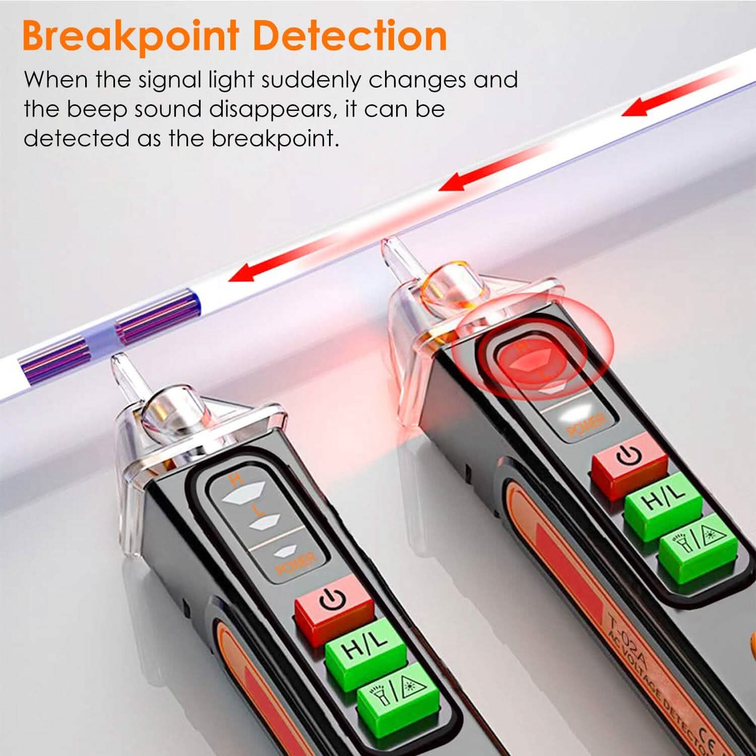 Test Pen Circuit Detector Tester Dual Range 12V/48V-1000V Breakpoint Finder DailySale