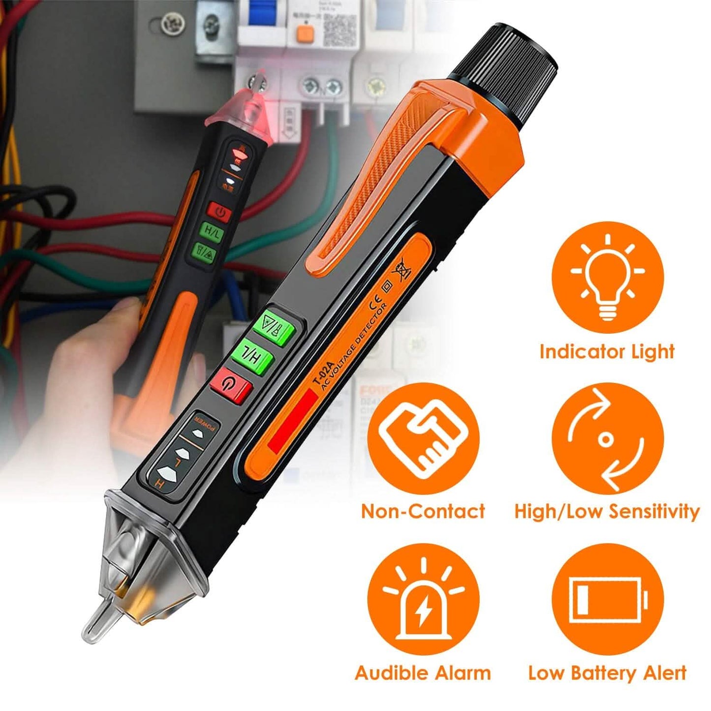 Test Pen Circuit Detector Tester Dual Range 12V/48V-1000V Breakpoint Finder DailySale
