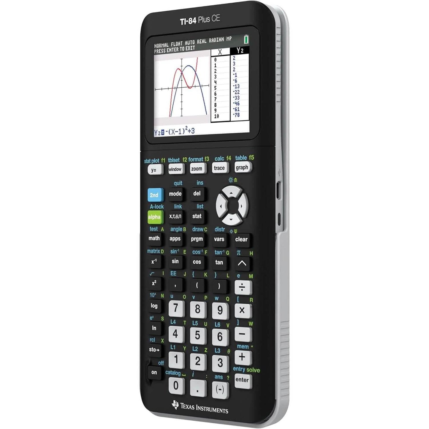Texas Instruments TI-84 PLUS CE Graphing Calculator (84PLCE/PWB/2L1/A) (Refurbished) DailySale