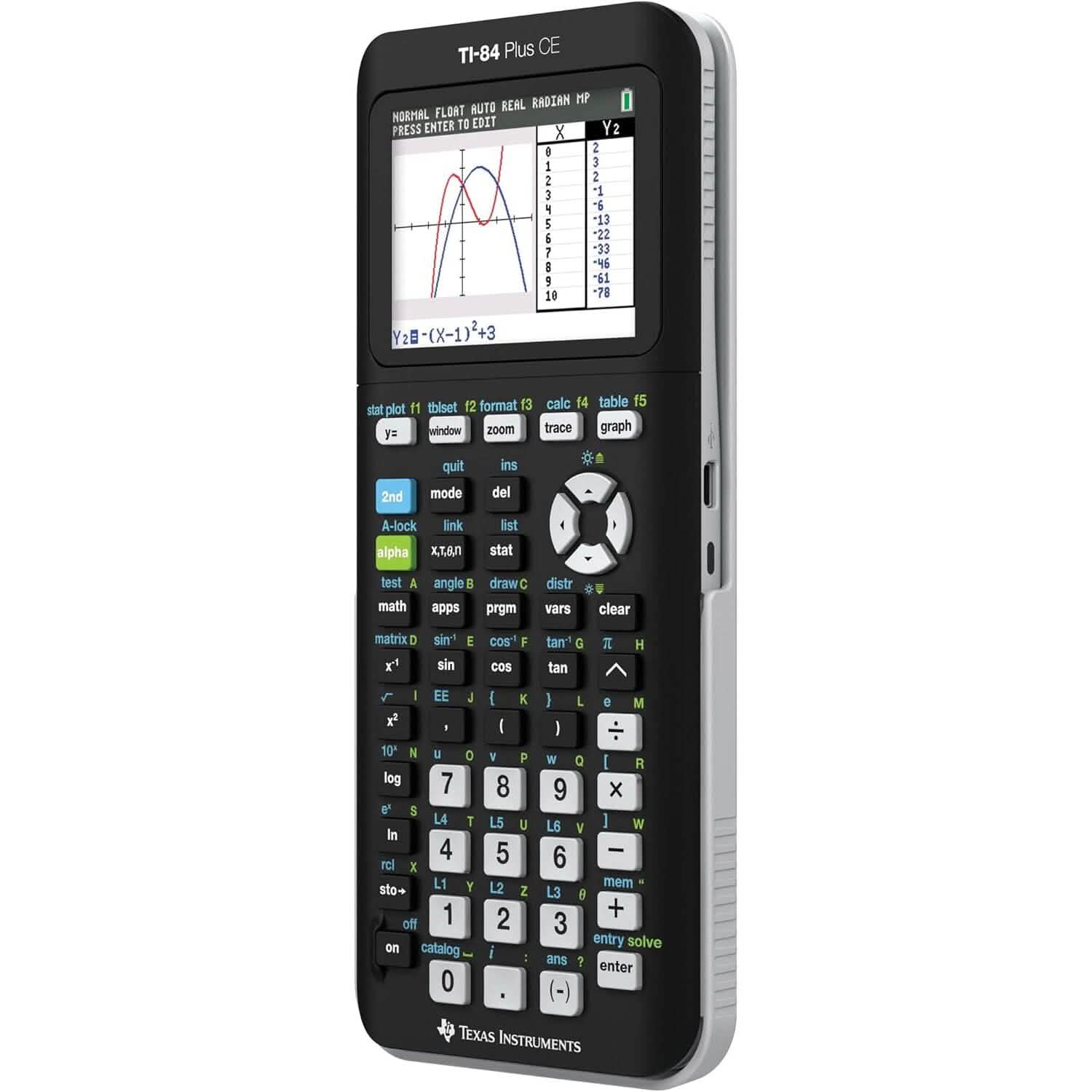 Texas Instruments TI-84 PLUS CE Graphing Calculator (84PLCE/PWB/2L1/A) (Refurbished) DailySale