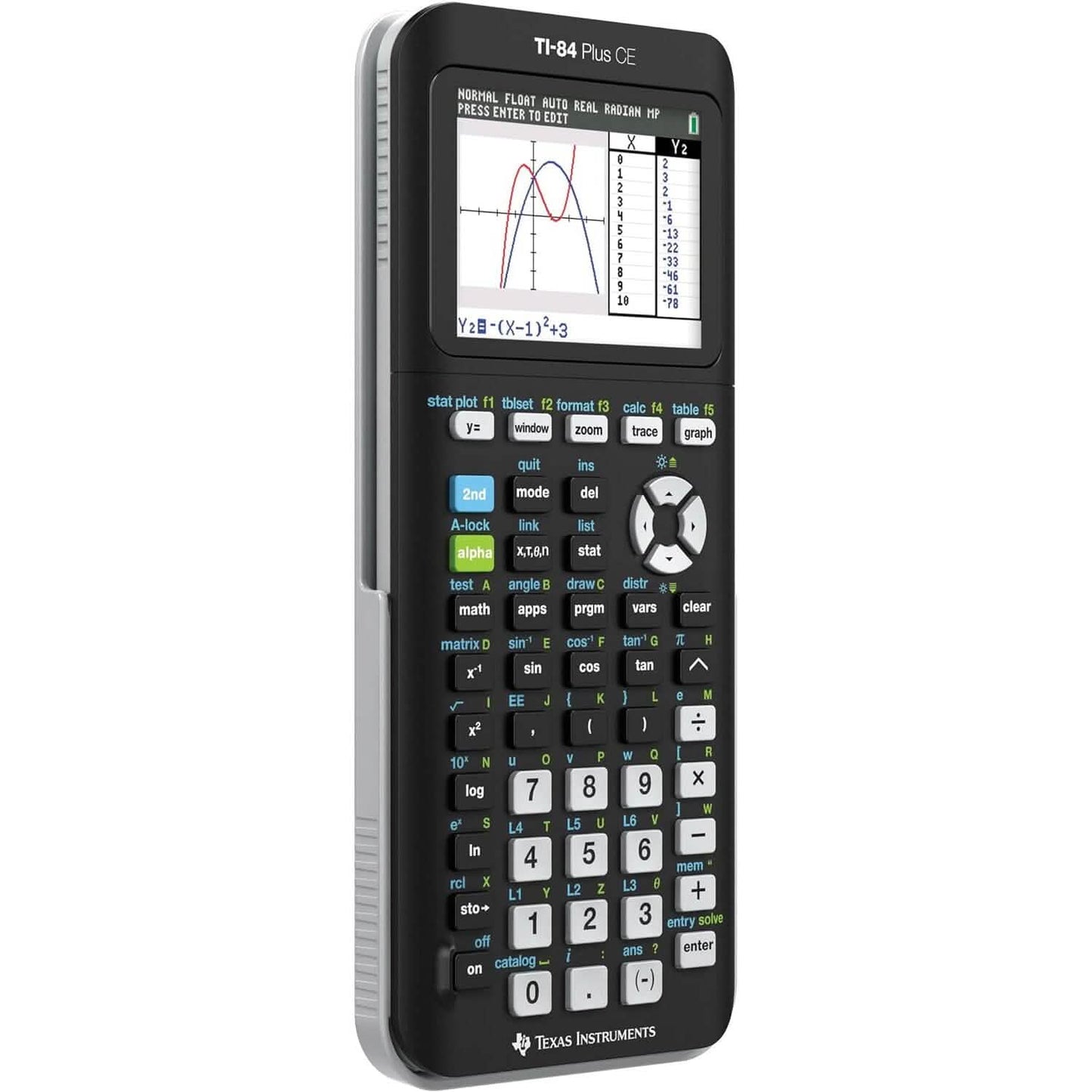 Texas Instruments TI-84 PLUS CE Graphing Calculator (84PLCE/PWB/2L1/A) (Refurbished) DailySale