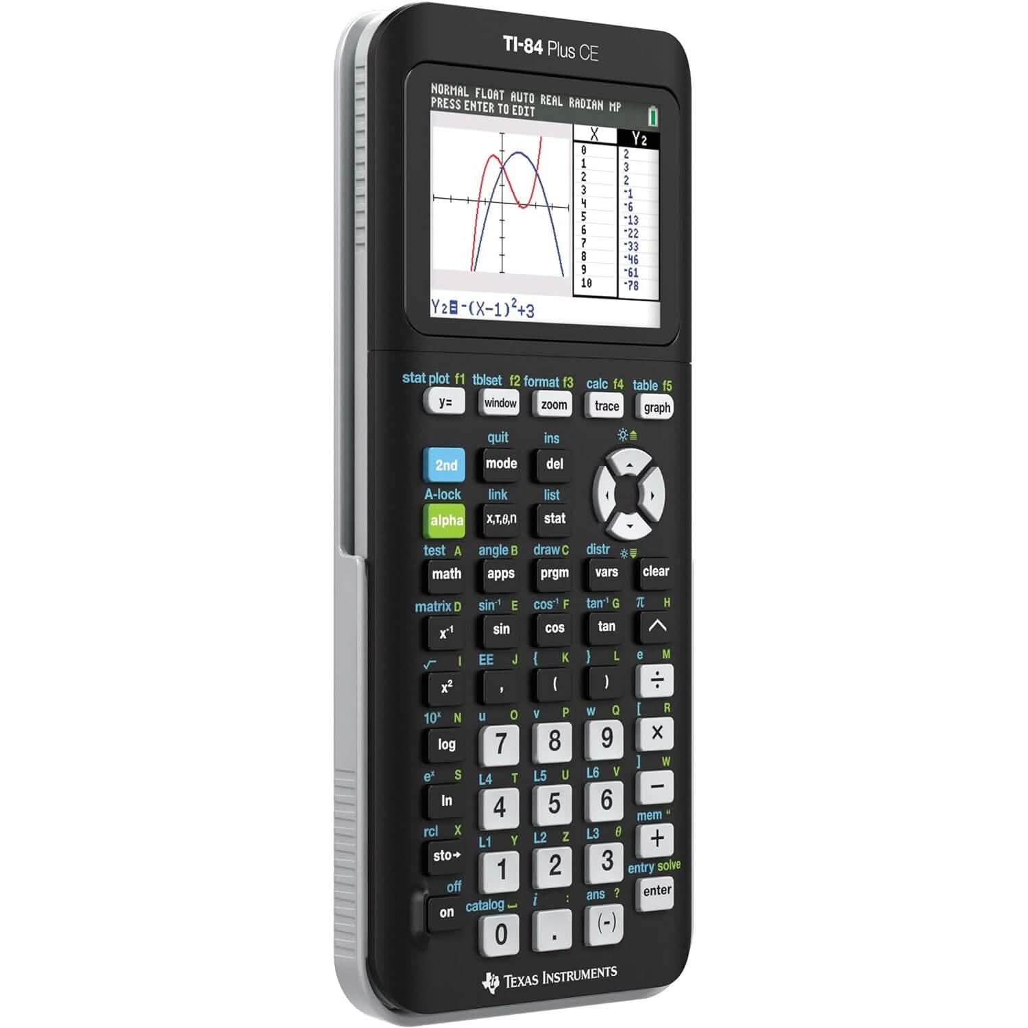 Texas Instruments TI-84 PLUS CE Graphing Calculator (84PLCE/PWB/2L1/A) (Refurbished) DailySale