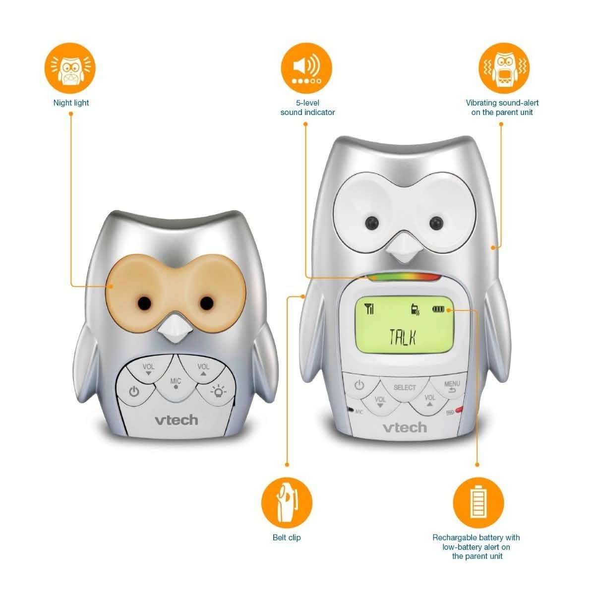 The Adorable DM225 Owl Baby Monitor DailySale