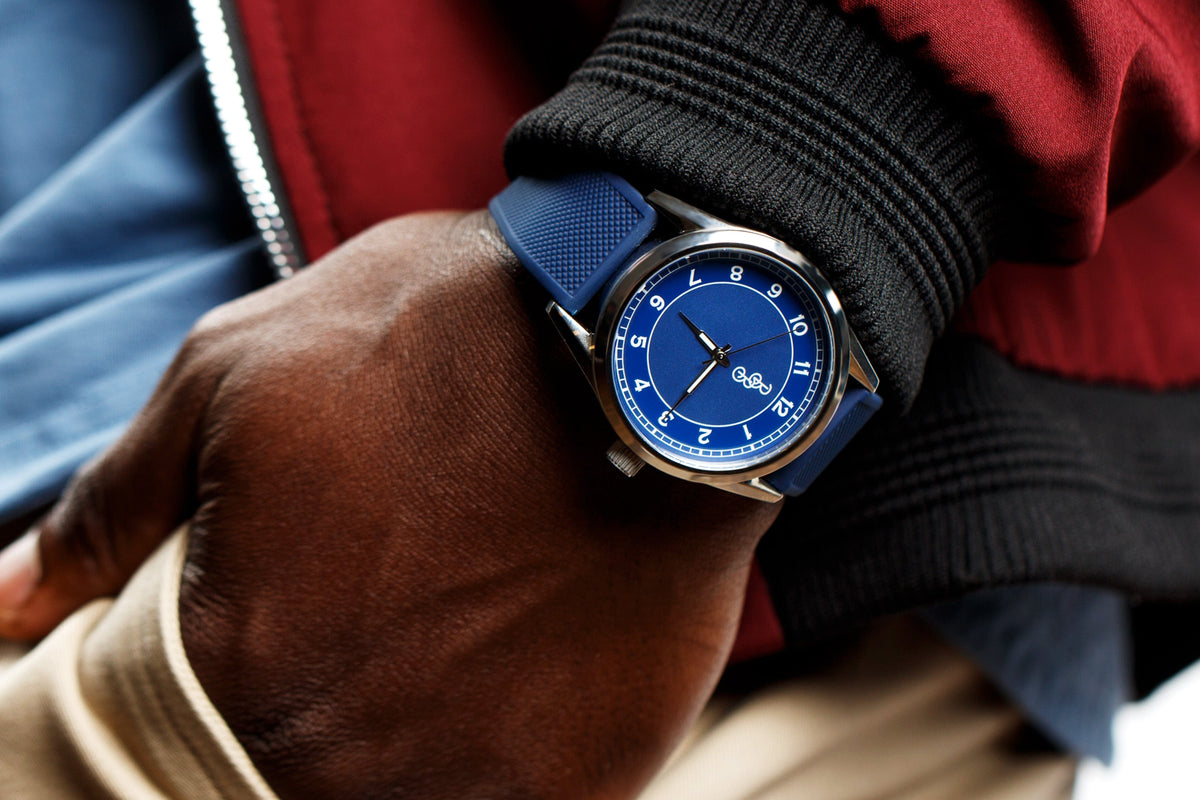 Blue Classic Watch The Beyond Boring Watch Company