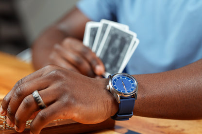 Blue Classic Watch The Beyond Boring Watch Company