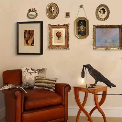 The Gothic Crow USB Port Lamp DailySale