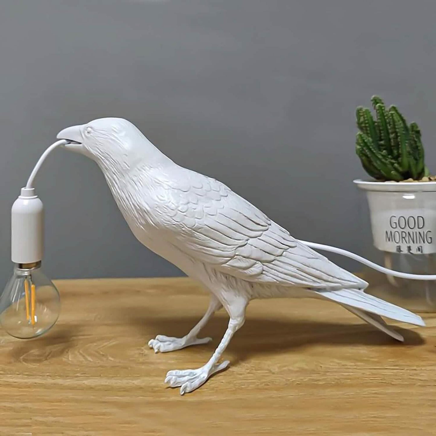 The Gothic Crow USB Port Lamp DailySale