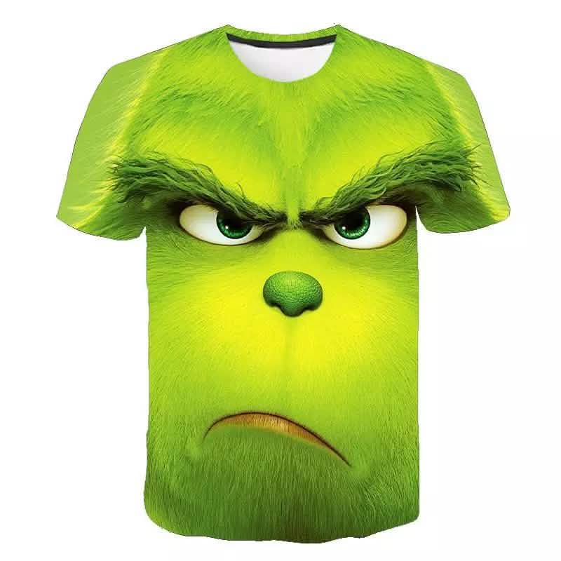 The Grinch 3D T-Shirt Men's Round Neck Short Sleeve DailySale