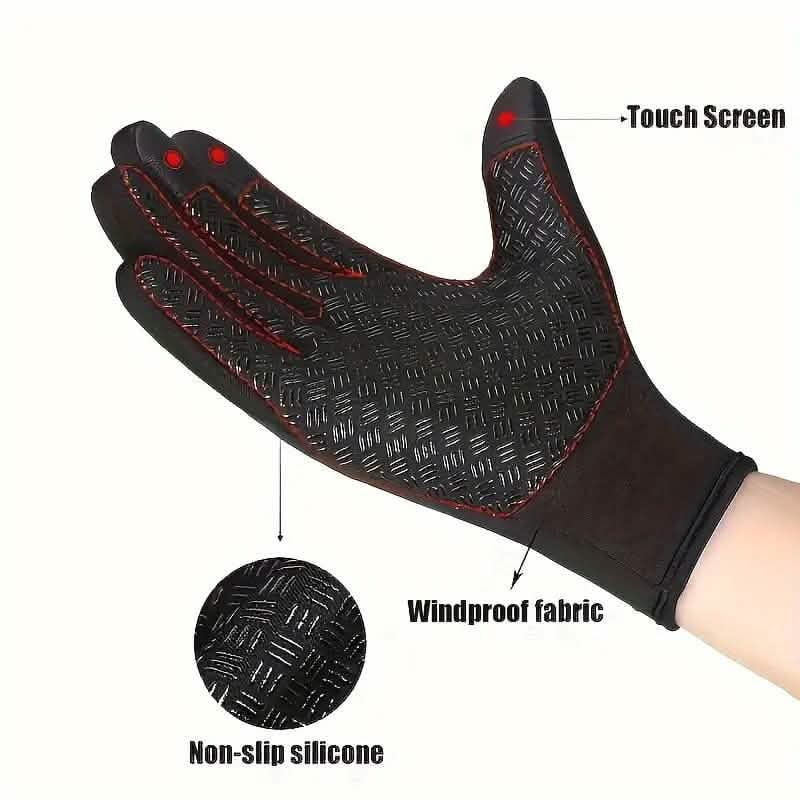 Thermal Insulation Waterproof Non-Slip Touchscreen Gloves DailySale