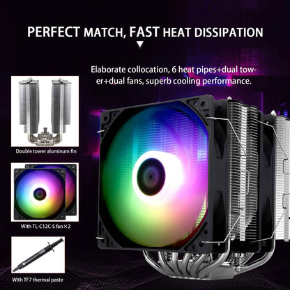 Thermalright Peerless Assassin 120 SE ARGB CPU Air Cooler  (Refurbished) DailySale