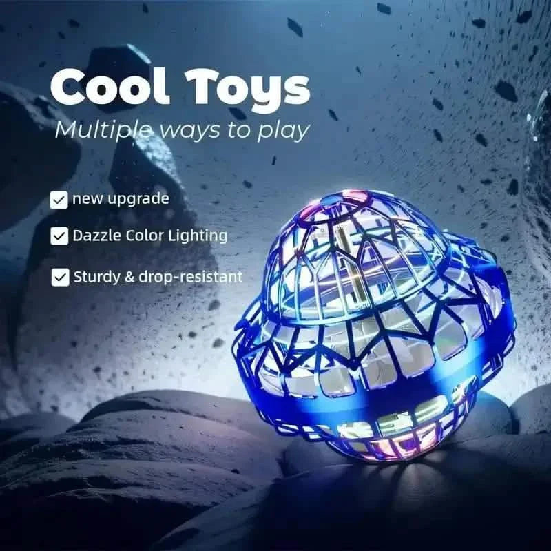 3rd Gen UFO Rotating Flying Toy with Vibrant LED Illumination DailySale