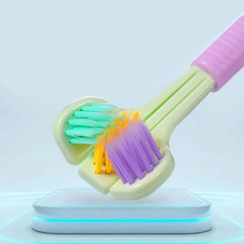 Threesided Soft Bristle Toothbrush DailySale
