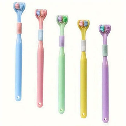 Threesided Soft Bristle Toothbrush DailySale