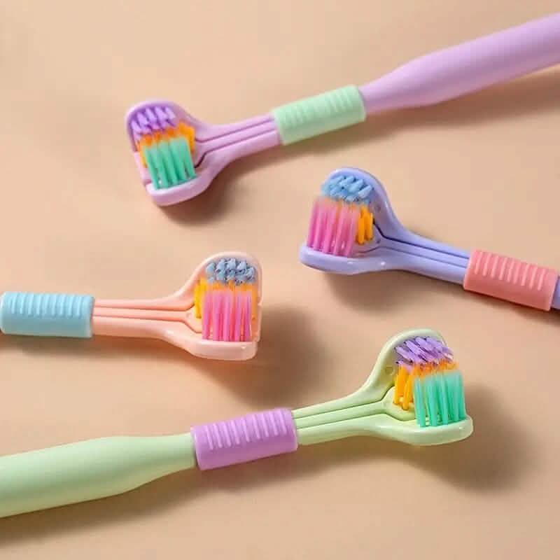 Threesided Soft Bristle Toothbrush DailySale