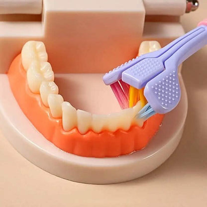 Threesided Soft Bristle Toothbrush DailySale