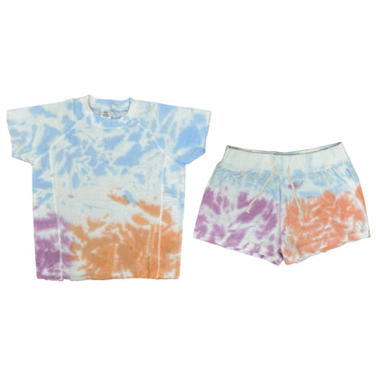 Tie-Dye Tee & Shorts Lounge Sets DailySale