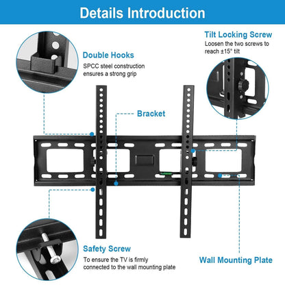 Tilt TV Wall Mount Bracket for 37"-70" LED/LCD/PLASMA Flat TV DailySale
