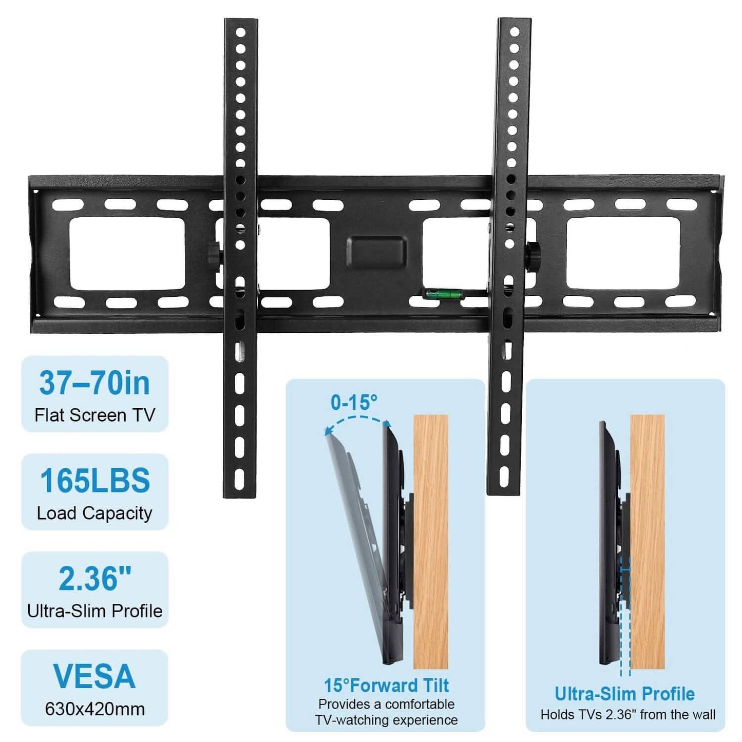 Tilt TV Wall Mount Bracket for 37"-70" LED/LCD/PLASMA Flat TV DailySale