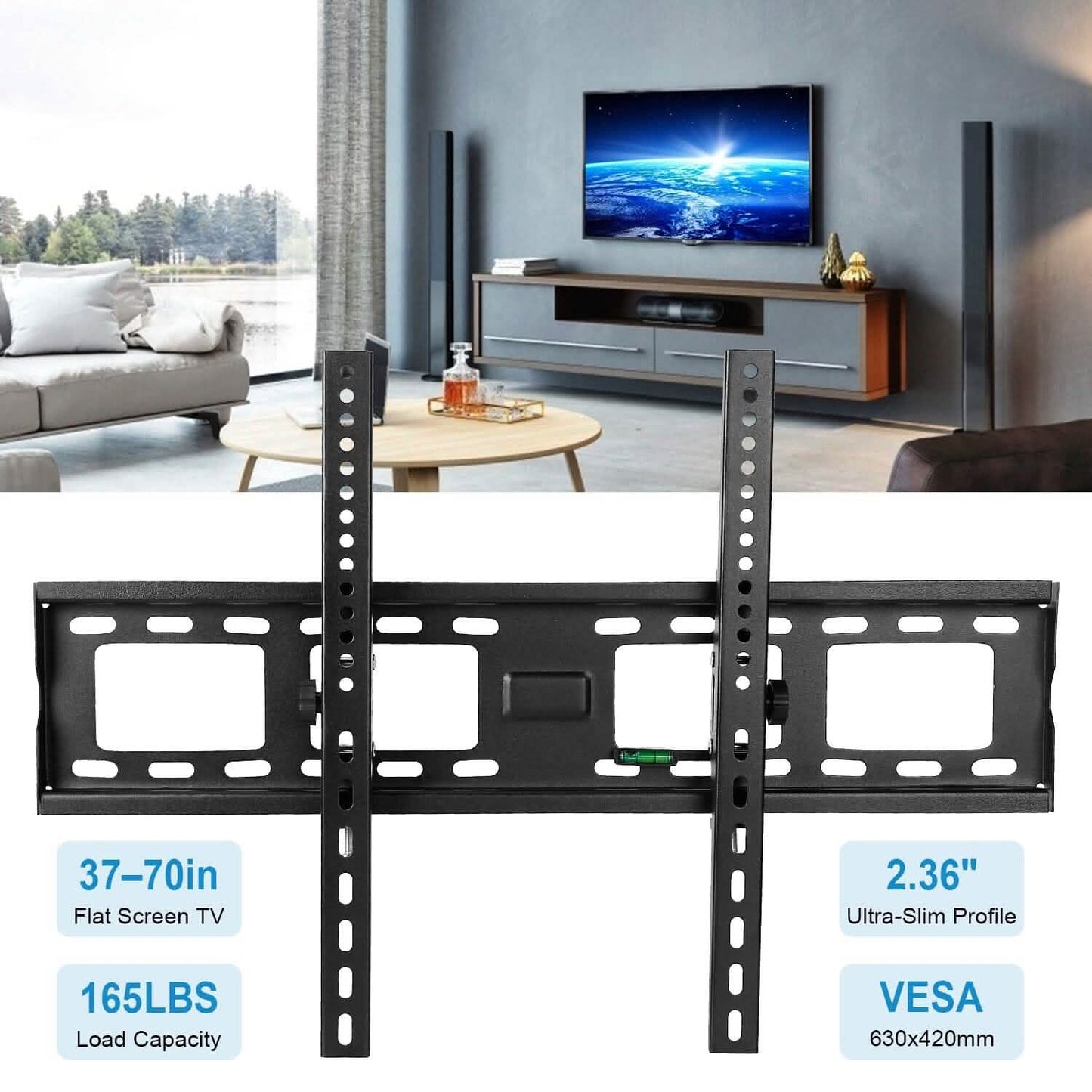 Tilt TV Wall Mount Bracket for 37"-70" LED/LCD/PLASMA Flat TV DailySale