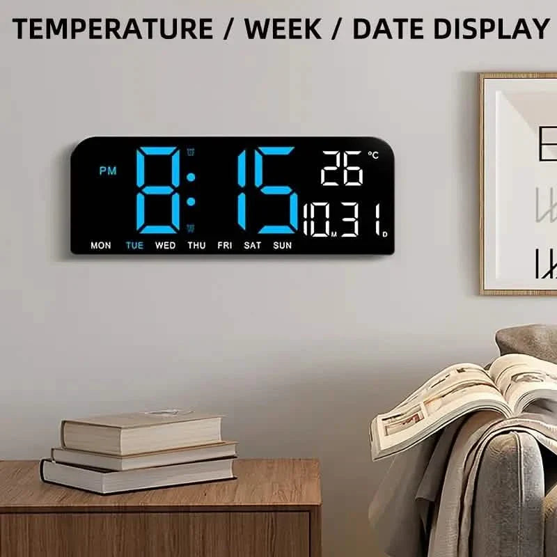 TIMESS Large Display LED Digital Alarm Clock DailySale