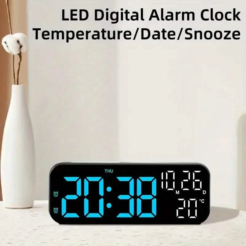 TIMESS Large Display LED Digital Alarm Clock DailySale