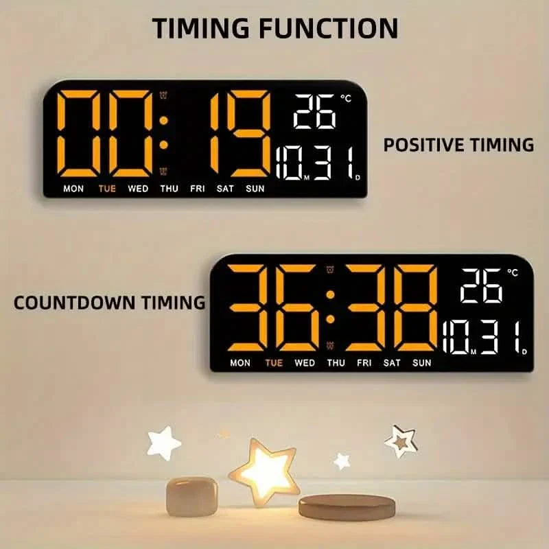 TIMESS Large Display LED Digital Alarm Clock DailySale