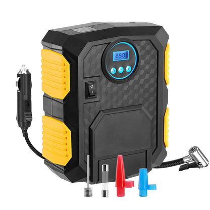 Tire Inflator 12V DC 120W 150PSI with LCD Electric Air Compressor DailySale