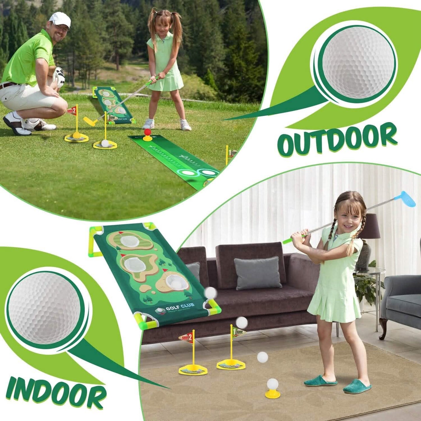 Toddler Golf Club Toy Set DailySale