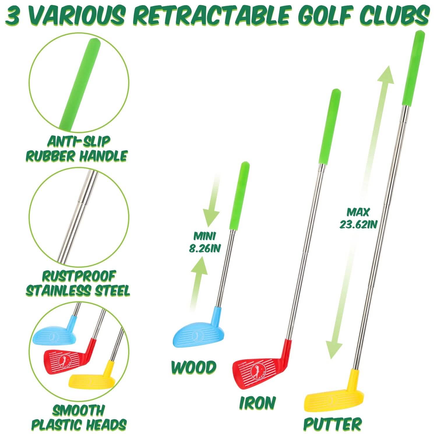 Toddler Golf Club Toy Set DailySale