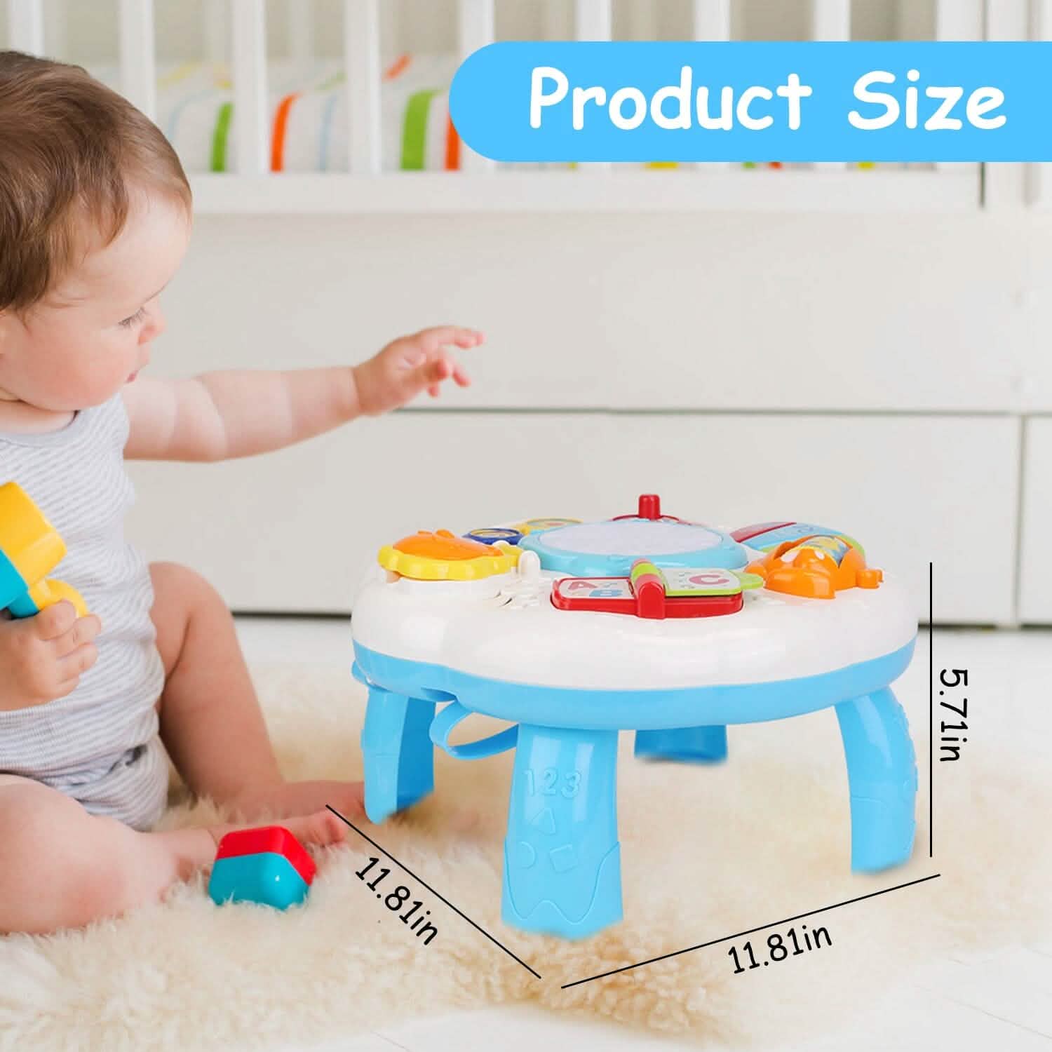 Toddler Musical Learning Table for 6+ Months DailySale