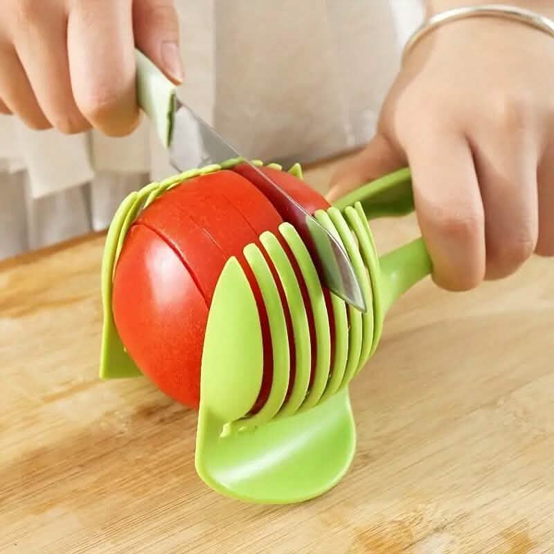 Tomato Slicer Round Fruit Tongs DailySale