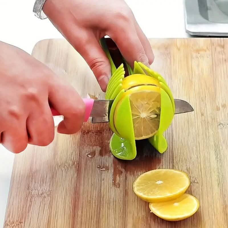 Tomato Slicer Round Fruit Tongs DailySale