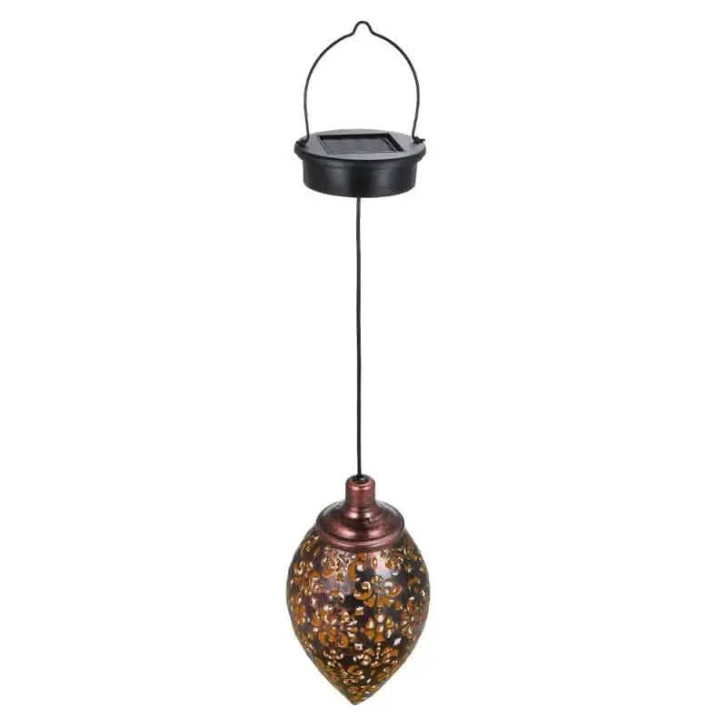 Tomshine Solar Lantern LED Moroccan Garden Lights Metal Lamp Waterproof DailySale