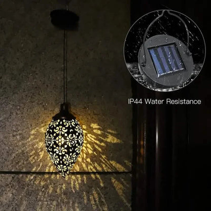 Tomshine Solar Lantern LED Moroccan Garden Lights Metal Lamp Waterproof DailySale