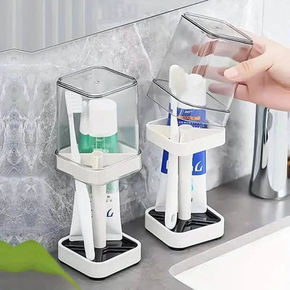 Toothbrush Holder With Gargle Cup DailySale